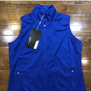 Women’s size small Nike golf vest storm blue